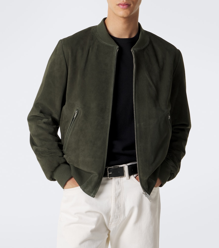 Didier Suede Bomber Jacket