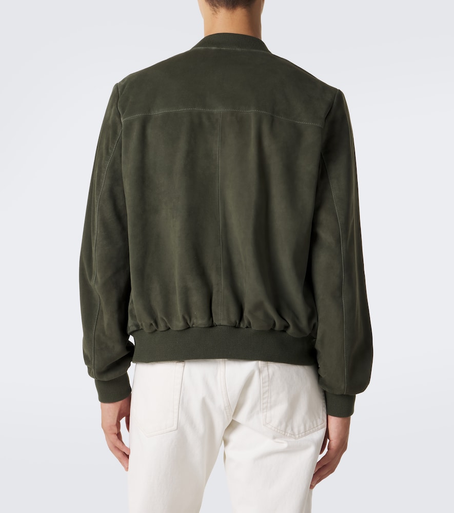 Didier Suede Bomber Jacket