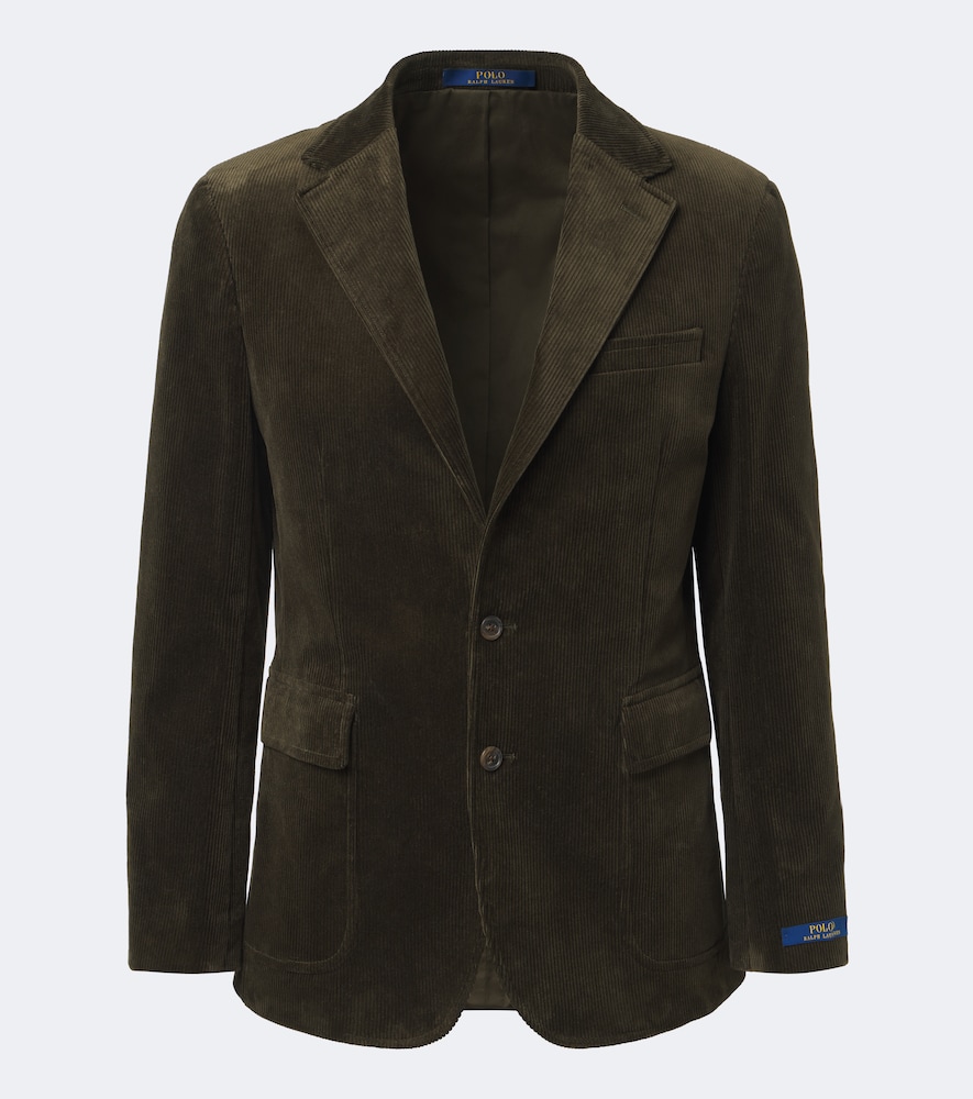 Polo Ralph Lauren Cotton-blend Corduroy Blazer In Green