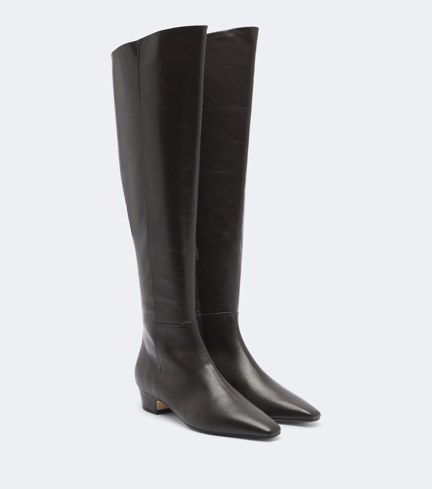 Aeyde Stivali over-the-knee Ilaria in pelle
