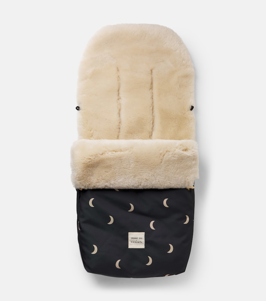 Binibamba Beige X Organic Zoo Baby Midnight Puffmuffâ® Shearling Stroller Liner - Mytheresa - Image 1