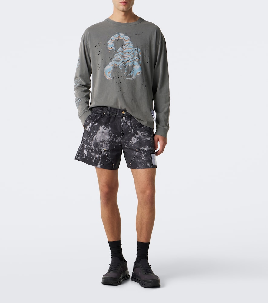 Mothtech Printed Cotton Jersey T-Shirt