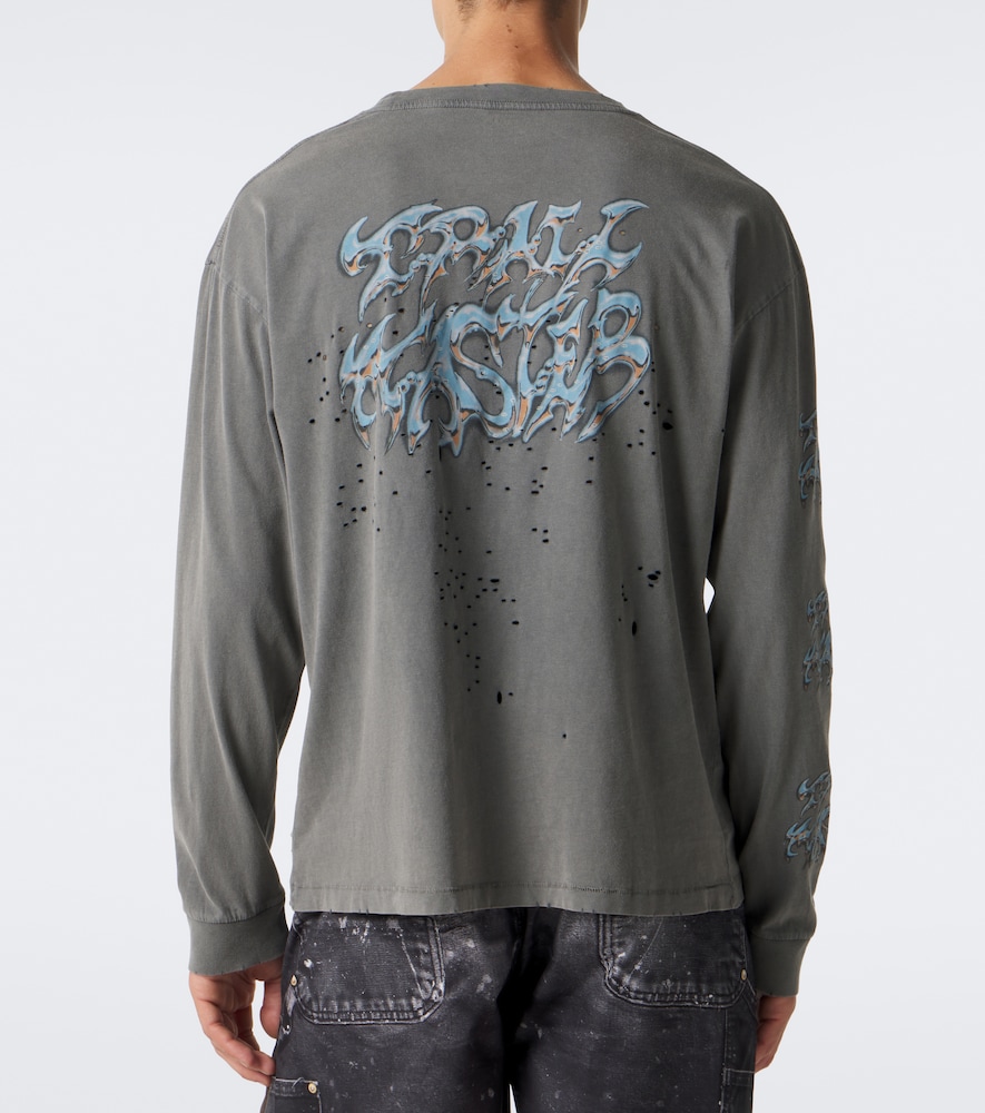 Mothtech Printed Cotton Jersey T-Shirt
