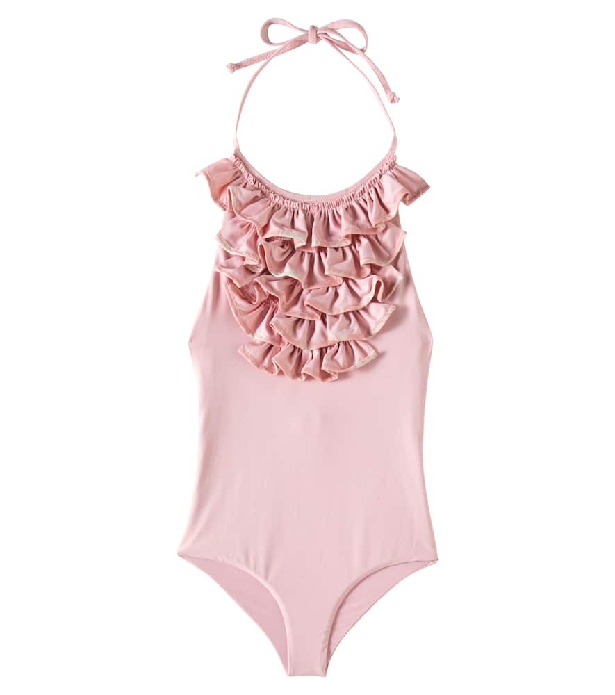 Marysia Bumby Aman ruffled swimsuit