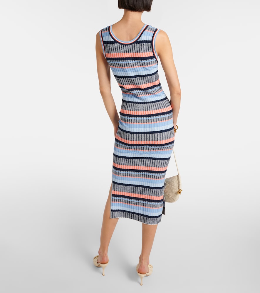  Veronica Beard Veronica Beard Midikleid Fabiana Aus Rippstrick 