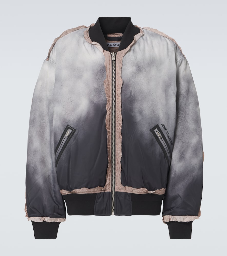 Acne Studios Distressed bomber jacket