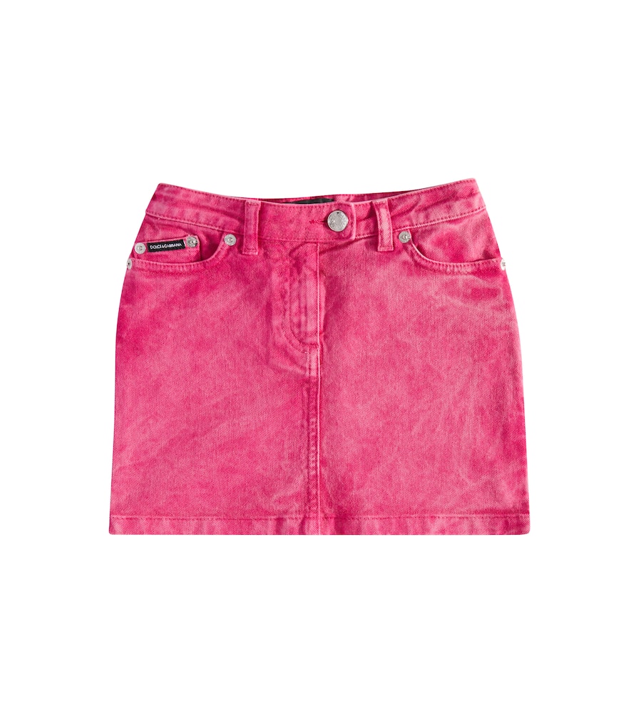 Dolce & Gabbana Kids Denim skirt