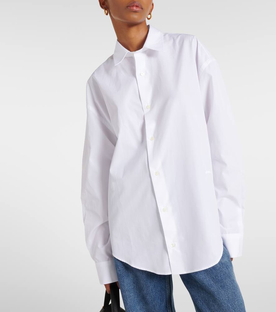 Ami Alexandre Mattiussi Ami De Coeur Cotton Jersey T-shirt In White
