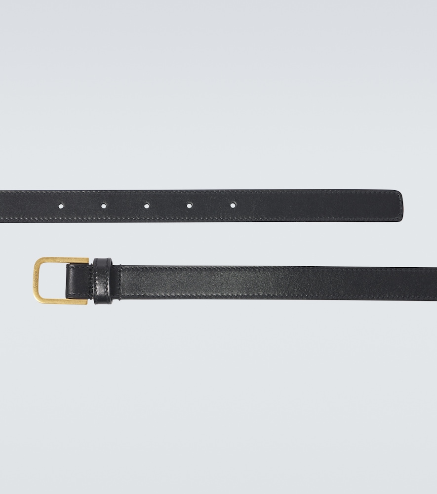  Saint Laurent Saint Laurent Leather Belt 