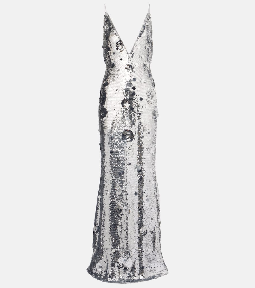 Claudie sequined gown
