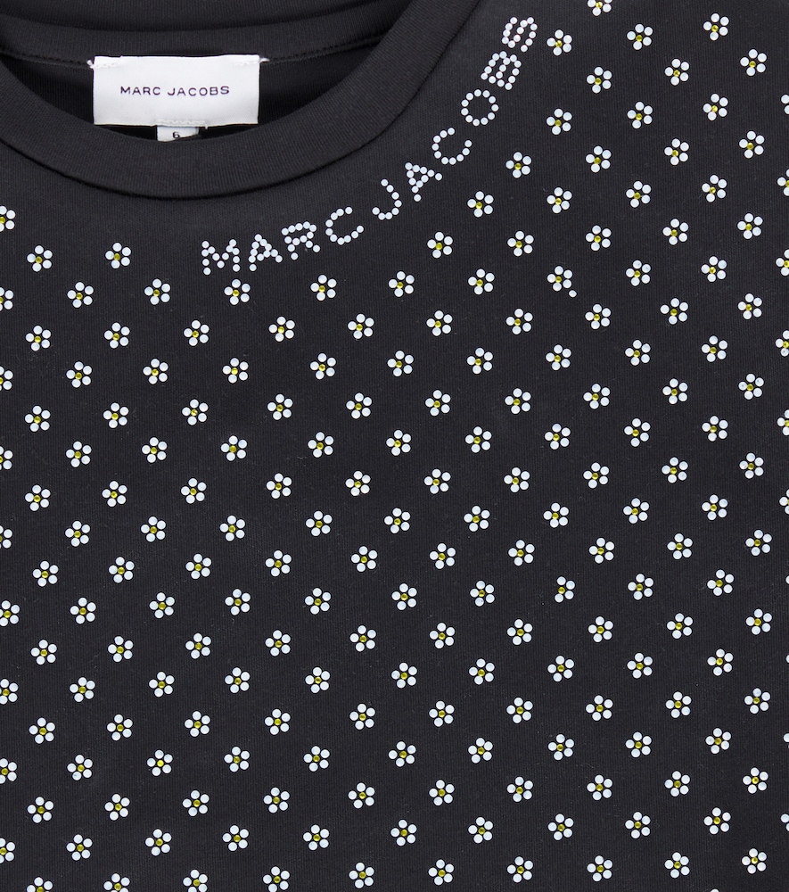  Marc Jacobs Kids Marc Jacobs Kids Verziertes T-shirt Aus Baumwolle 