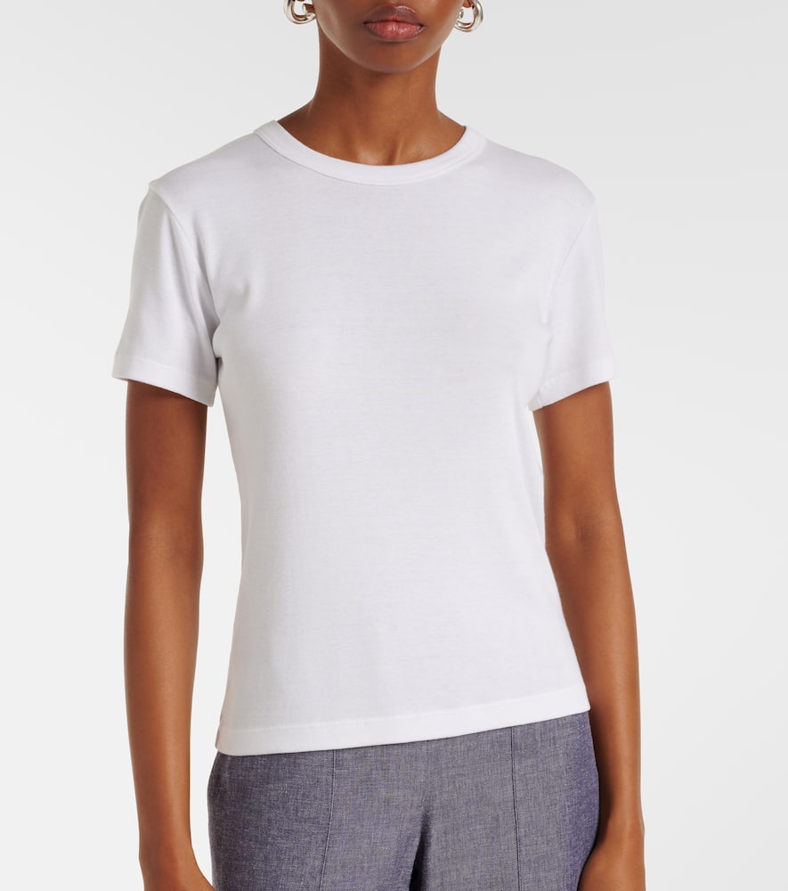 Vince Dropped-shoulder T-shirt In White