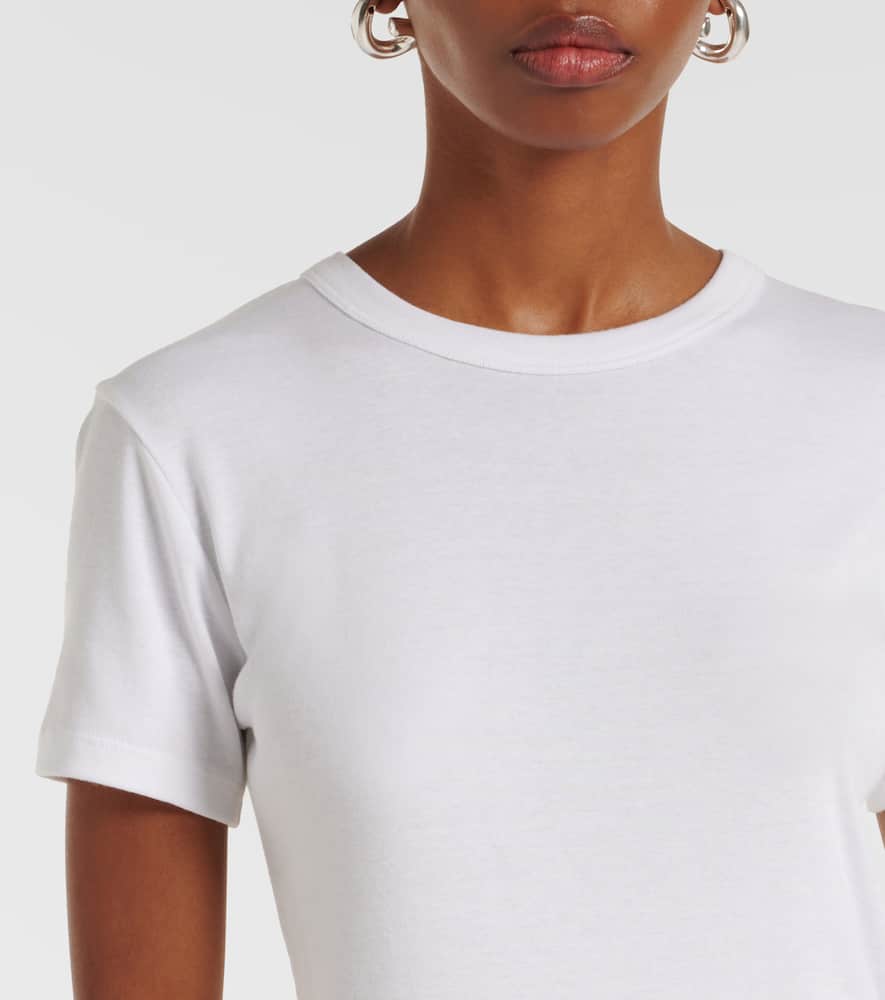 Vince Dropped-shoulder T-shirt In White