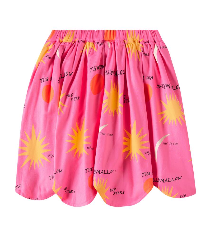 Jellymallow The Star Cotton Skirt In Pink