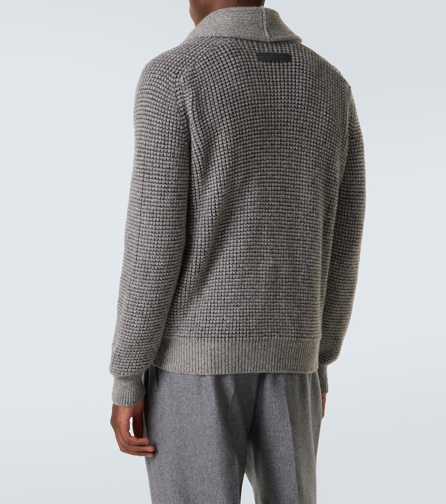  Zegna Zegna Cardigan Aus Kaschmir Und Mohair 