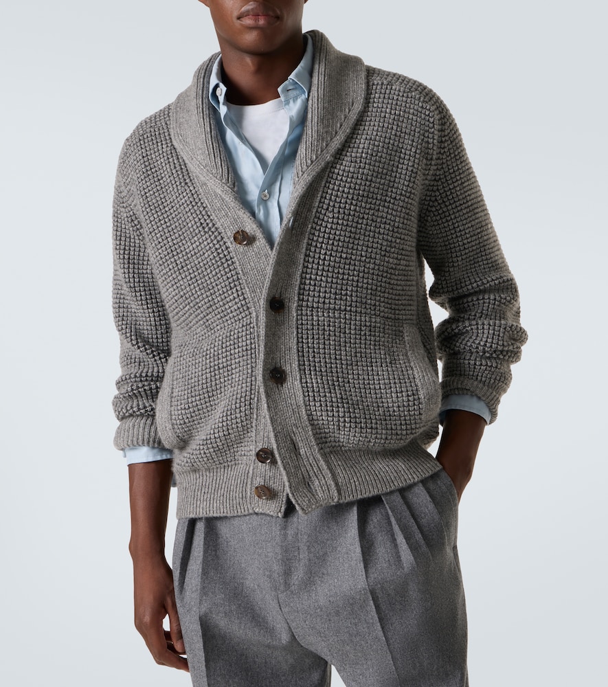  Zegna Zegna Cardigan Aus Kaschmir Und Mohair 