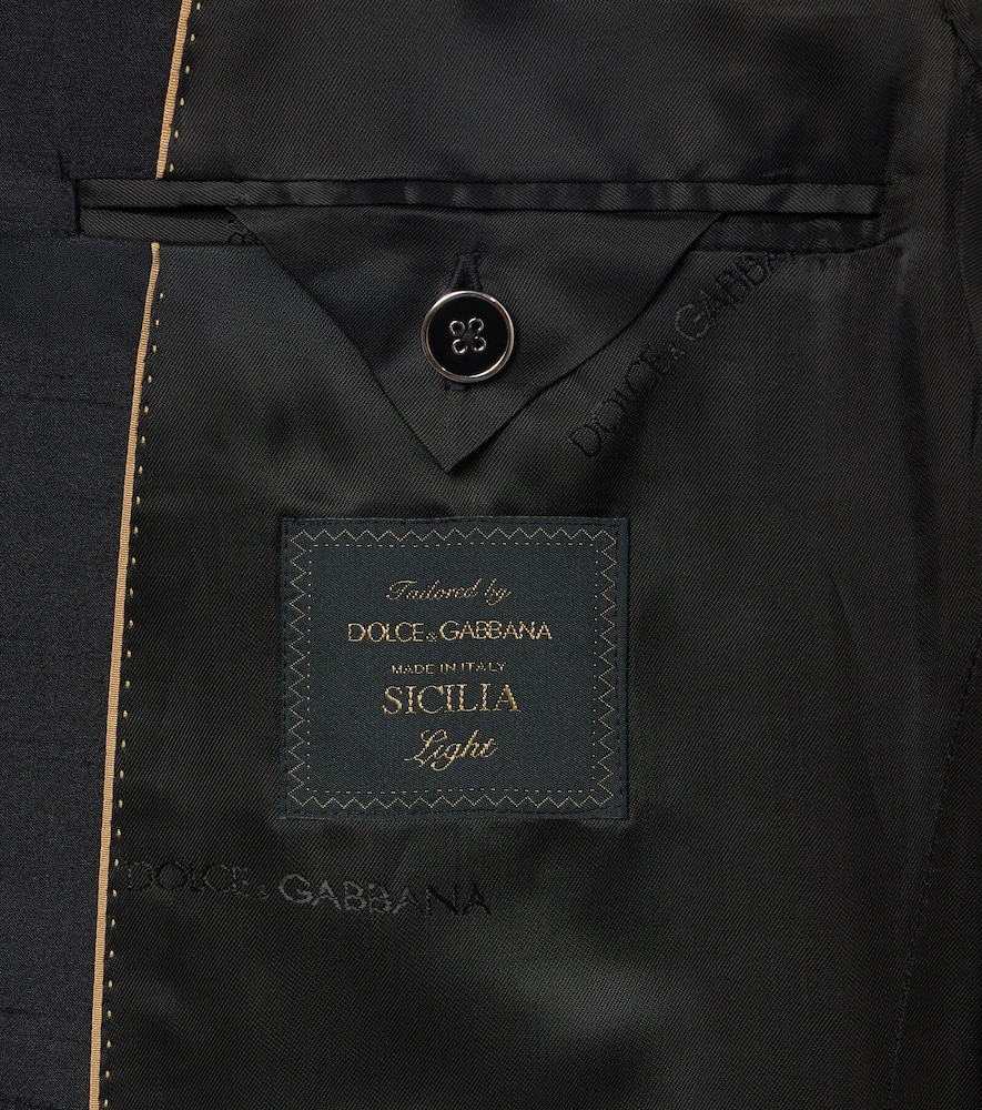  Dolce&gabbana Dolce&gabbana Anzug Aus Seiden-twill 