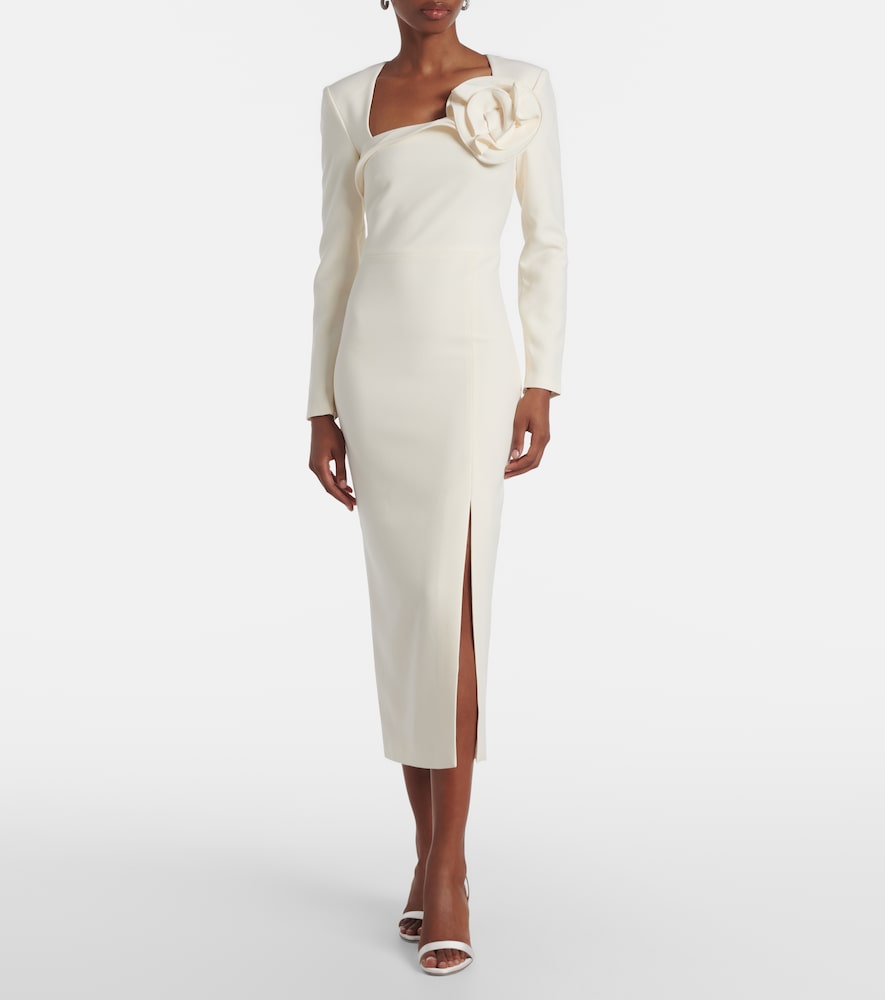  Roland Mouret Roland Mouret Midikleid Aus Crêpe 