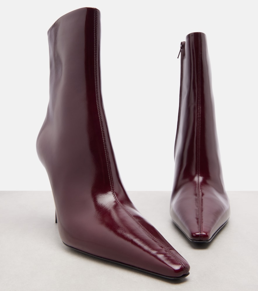 Ashley 90 Leather Ankle Boots