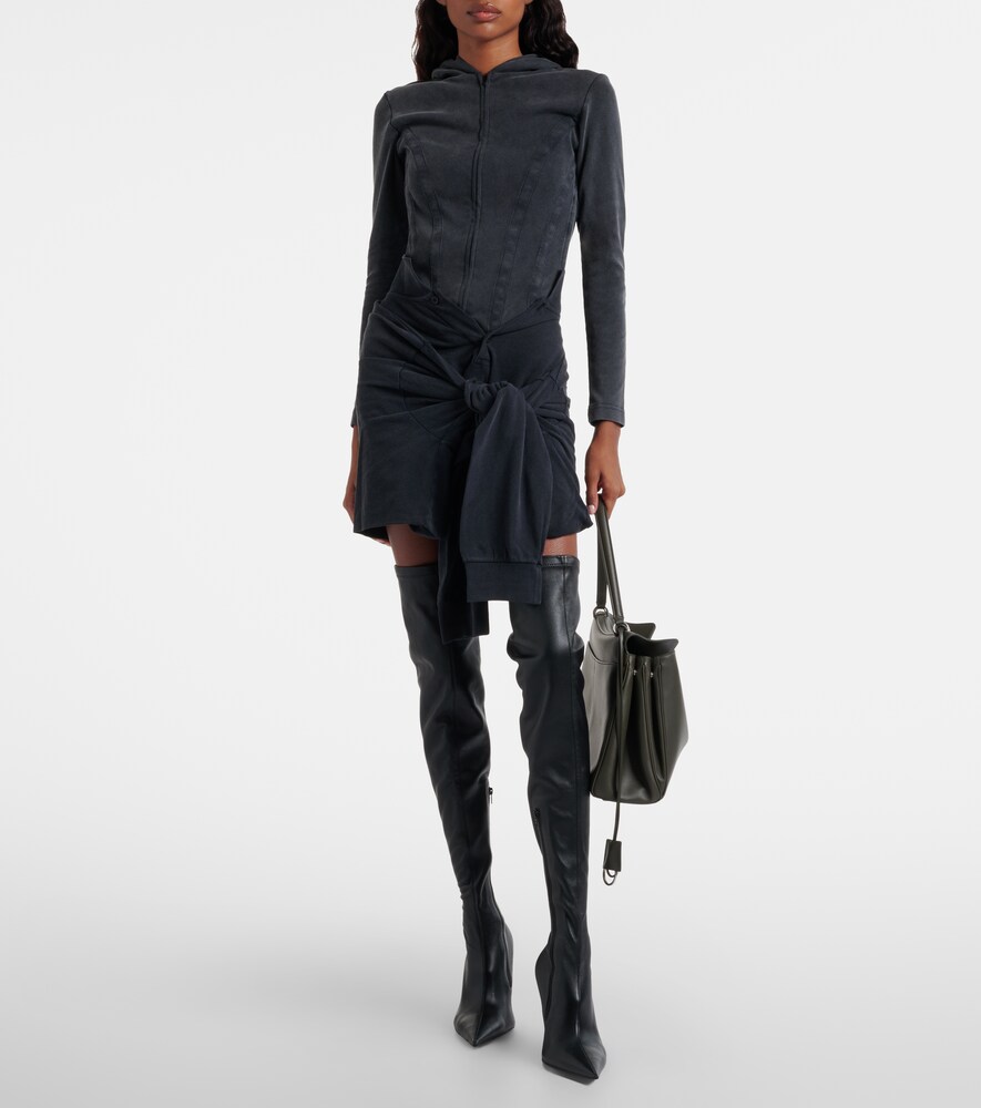  Balenciaga Balenciaga Minirock Aus Baumwoll-piqué 