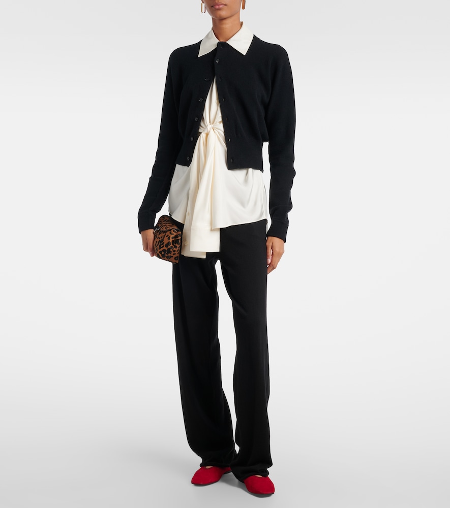 Extreme Cashmere Blouson cashmere-blend cardigan