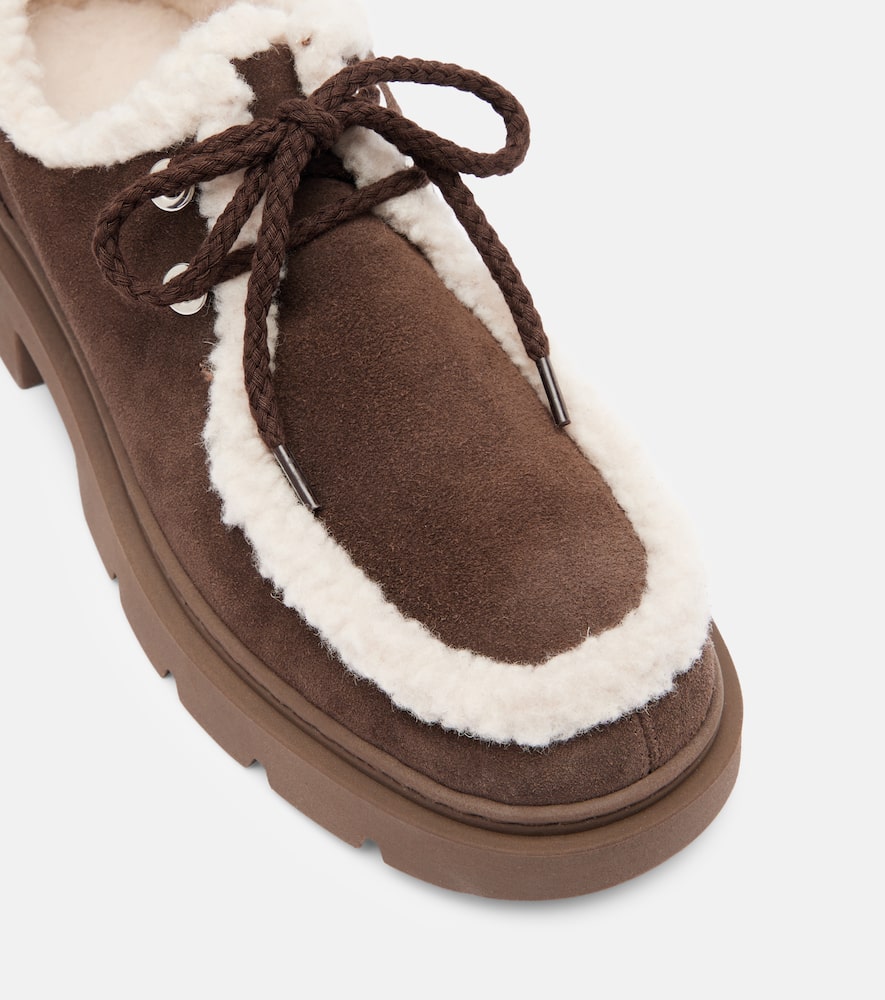Inuikii Mocabee Suede Loafers In Brown
