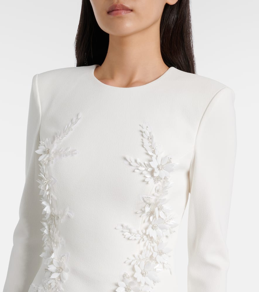 Rebecca Vallance Xanthe Long Sleeve Gown In White