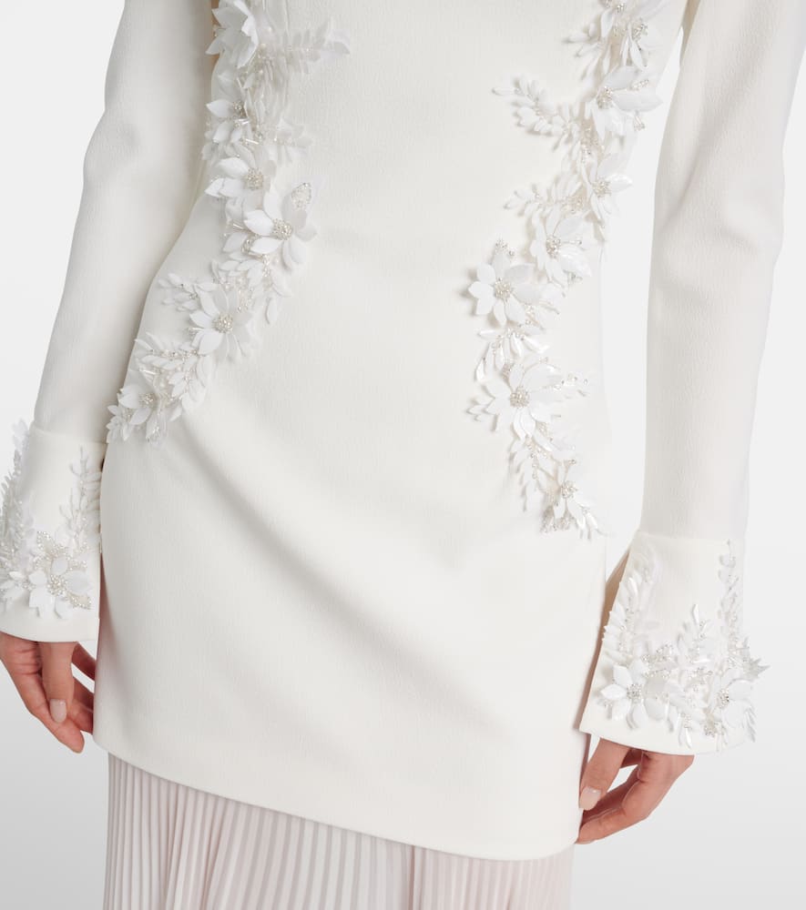 Rebecca Vallance Xanthe Long Sleeve Gown In White