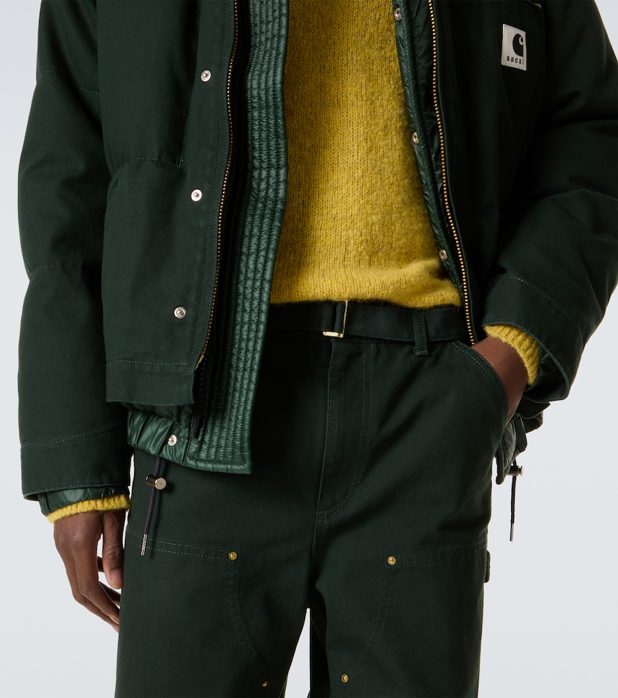  Sacai Sacai X carhatt Gerade Hose Aus Baumwolle 