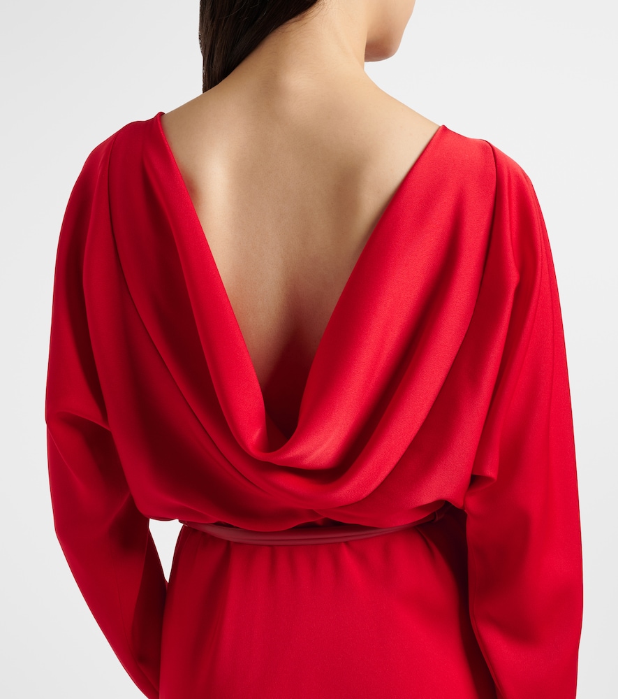  Max Mara Max Mara Draped Satin Gown 