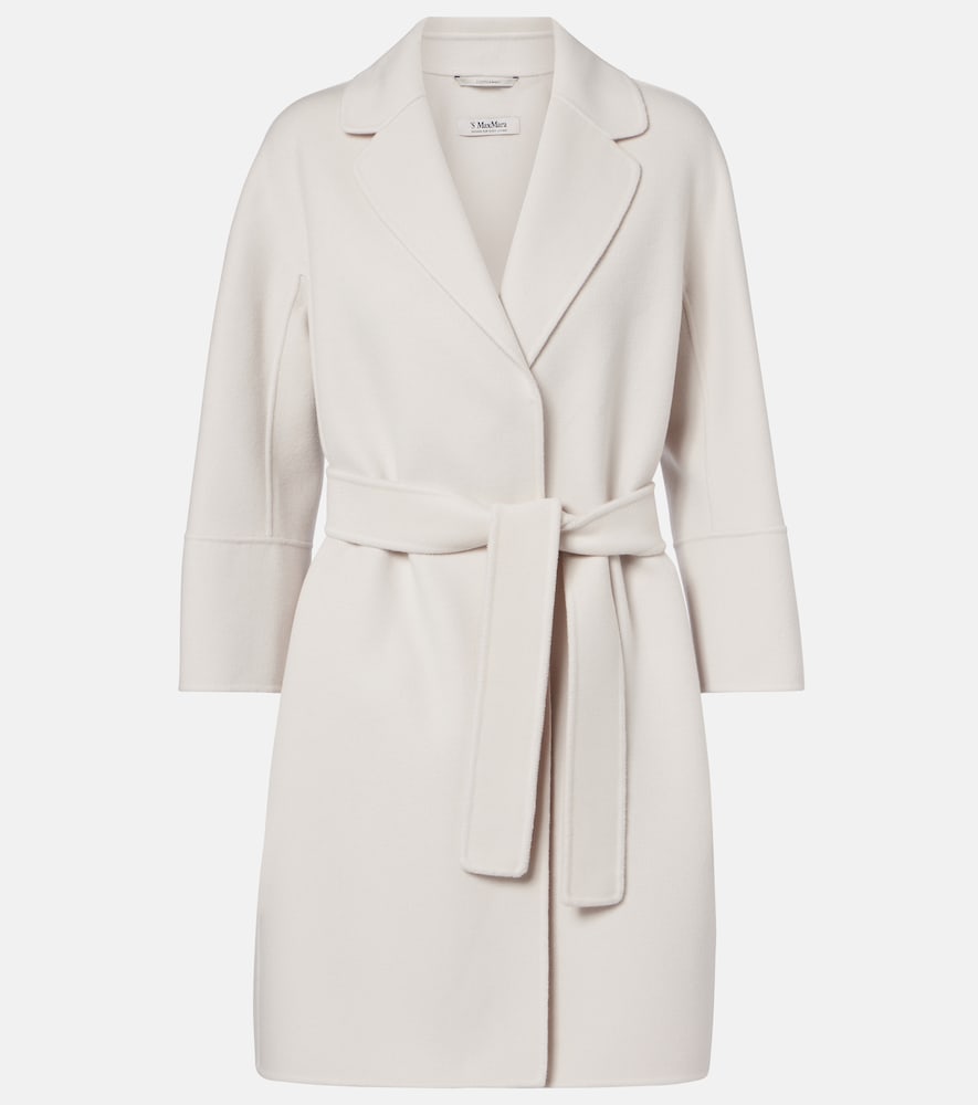 'S Max Mara Arona virgin wool wrap coat