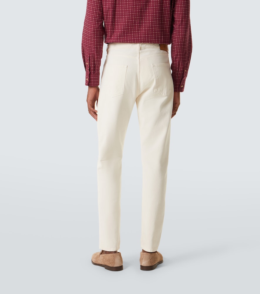  Brunello Cucinelli Brunello Cucinelli Mid-rise Straight Jeans 