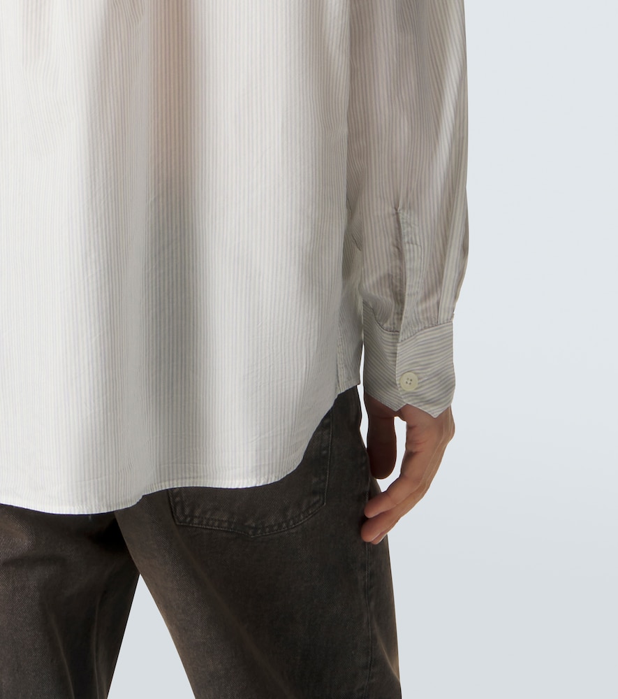 Above Striped Cotton-Blend Shirt