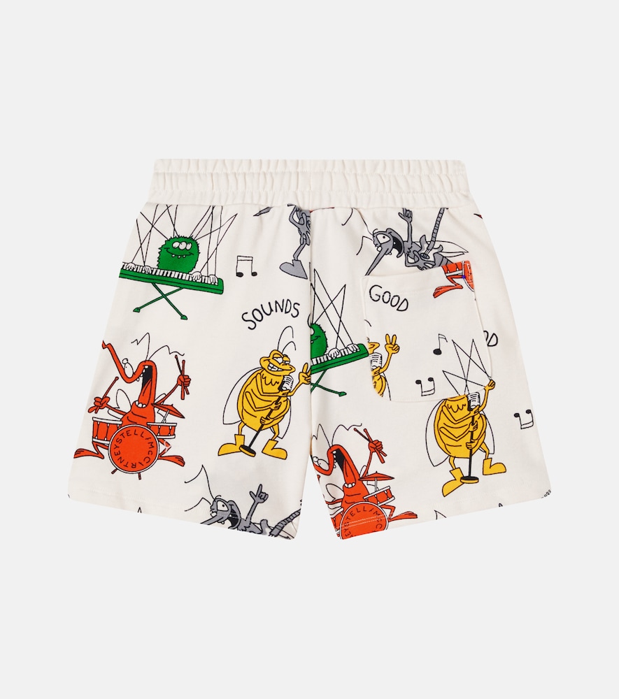  Stella Mccartney Kids Stella Mccartney Kids Shorts Aus Baumwoll-jersey 