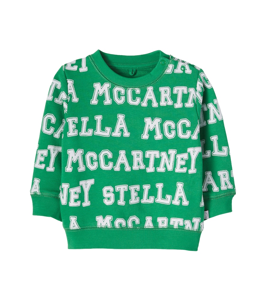 Stella McCartney Kids Baby printed cotton jersey sweatshirt　ステラ マッカートニー キッズ ベビー プリント コットンジャージー スウェットシャツ Stella