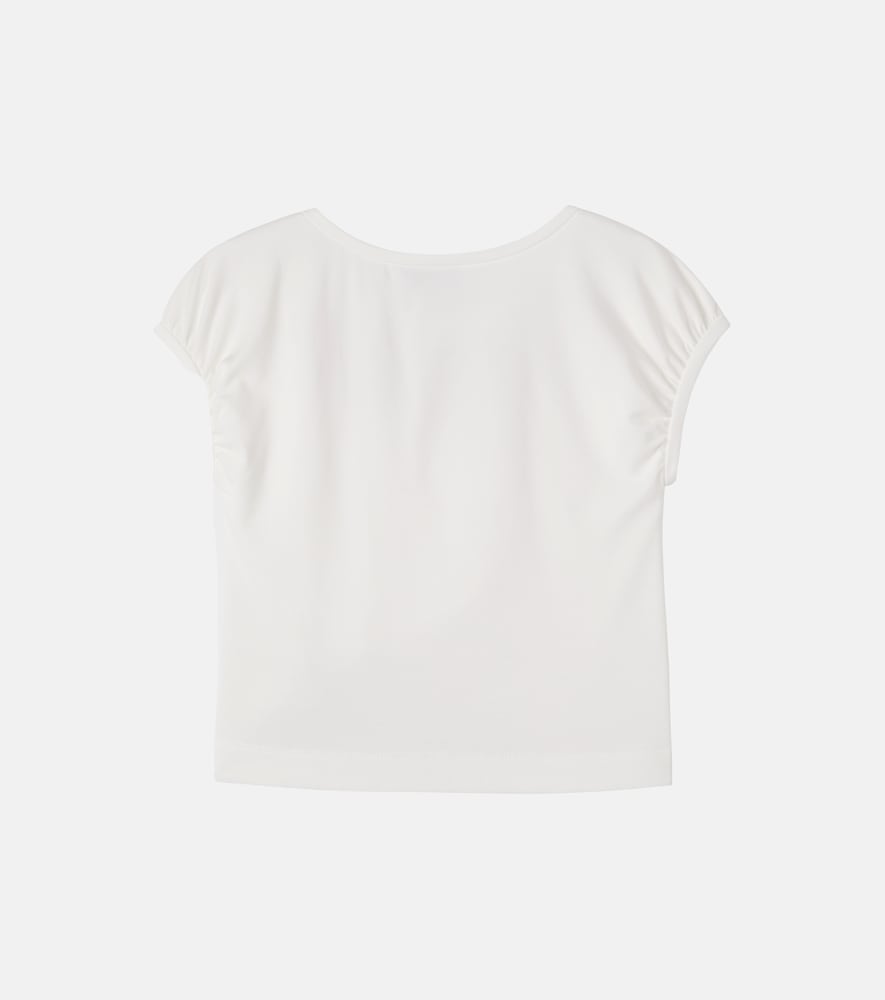  Monnalisa Monnalisa Bedrucktes Top Aus Jersey 