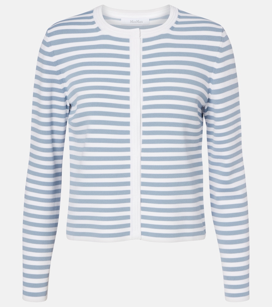Max Mara Master striped cardigan