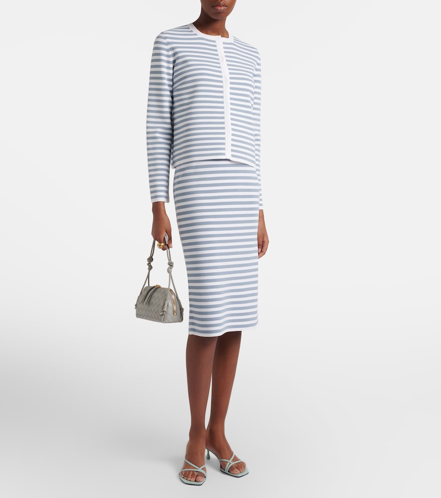Max Mara Master striped cardigan