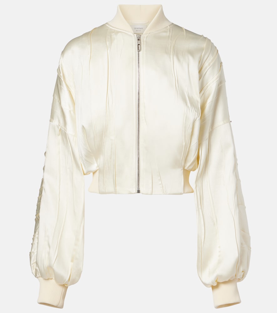 Sportmax Zorro cropped bomber jacket