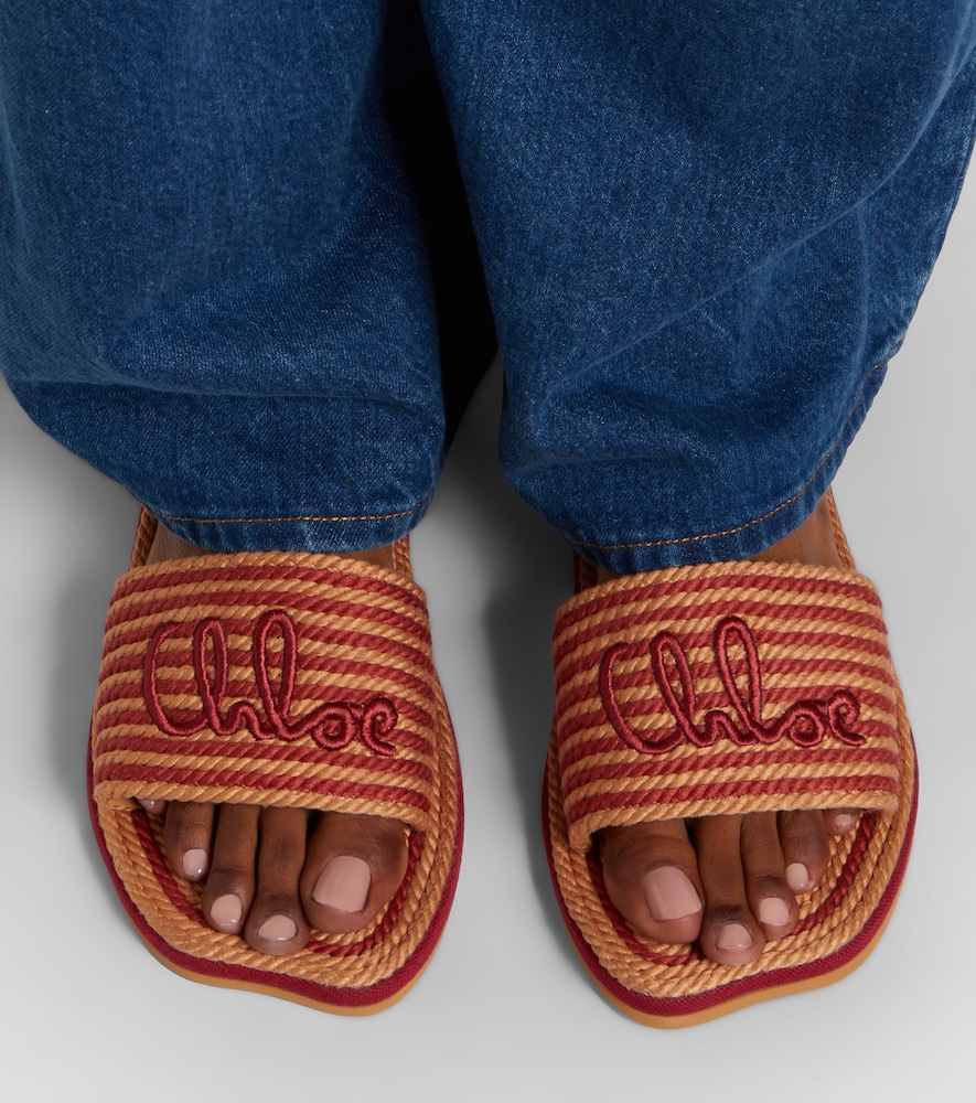 Chloé Chloé Sand logo slides