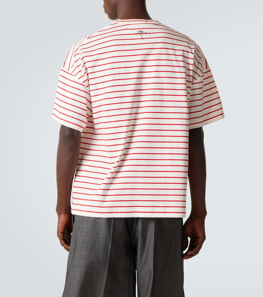  Plan C Plan C Striped Cotton T-shirt 