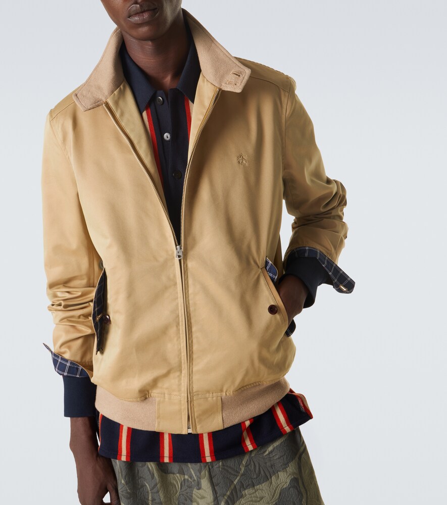  Junya Watanabe Junya Watanabe Blouson Aus Einem Baumwollgemisch 