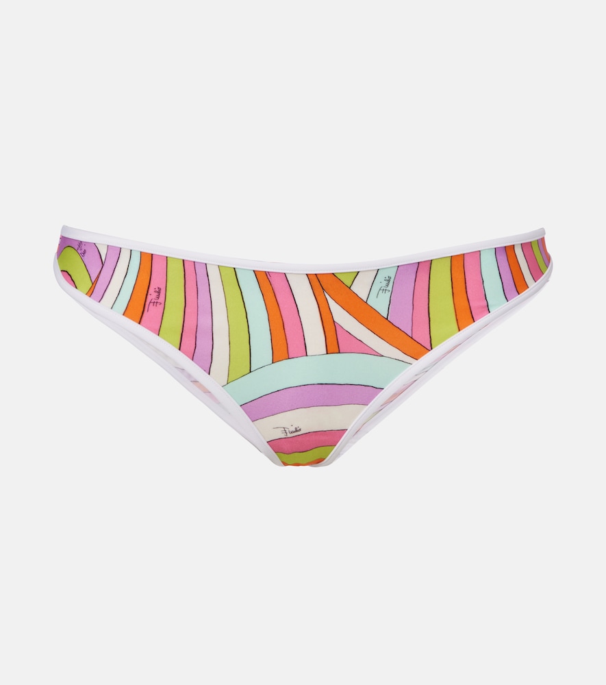 Pucci Women's Multicoloured Iride Bikini Bottoms UK Size 14 - Mytheresa