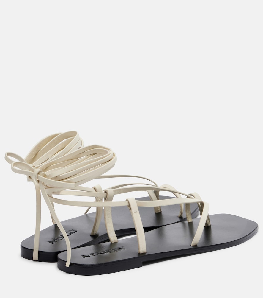  A.emery A.emery Nolan Leather Thong Sandals 