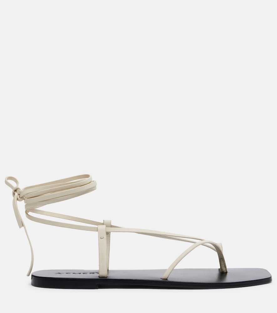  A.emery A.emery Nolan Leather Thong Sandals 