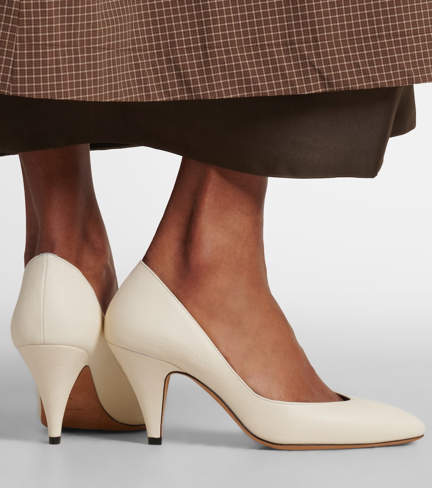 JUDE Haze leather pumps