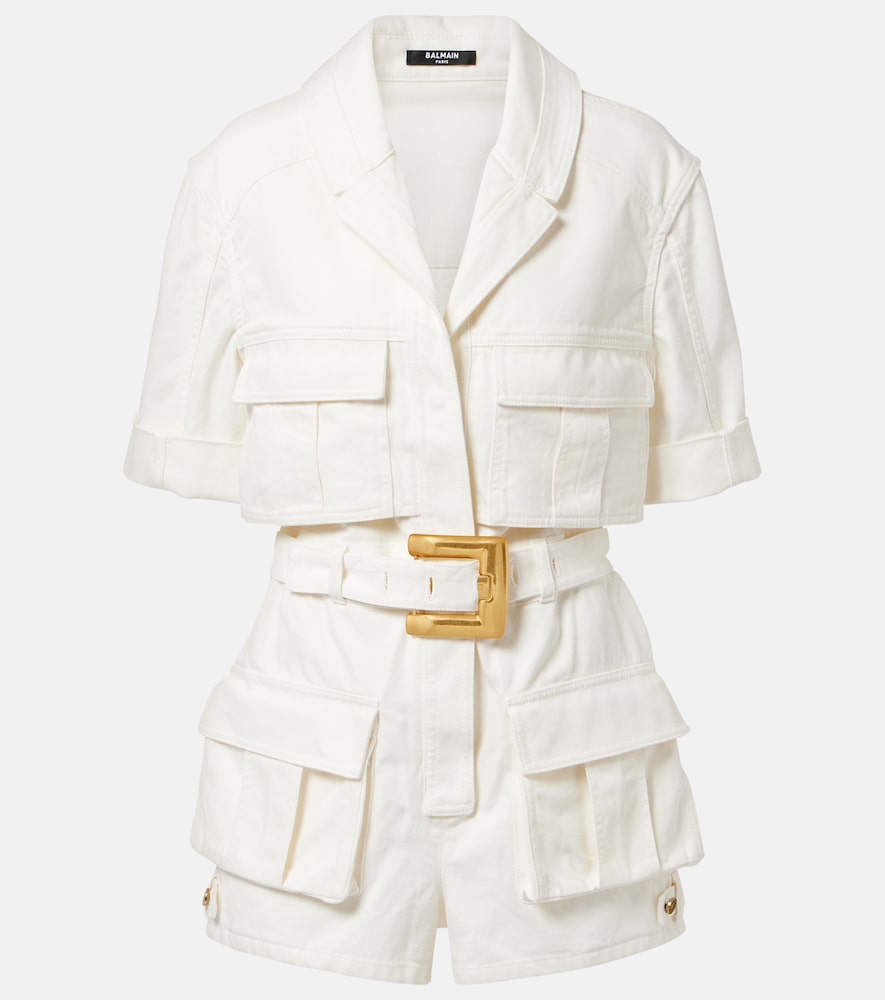 Playsuit aus Denim