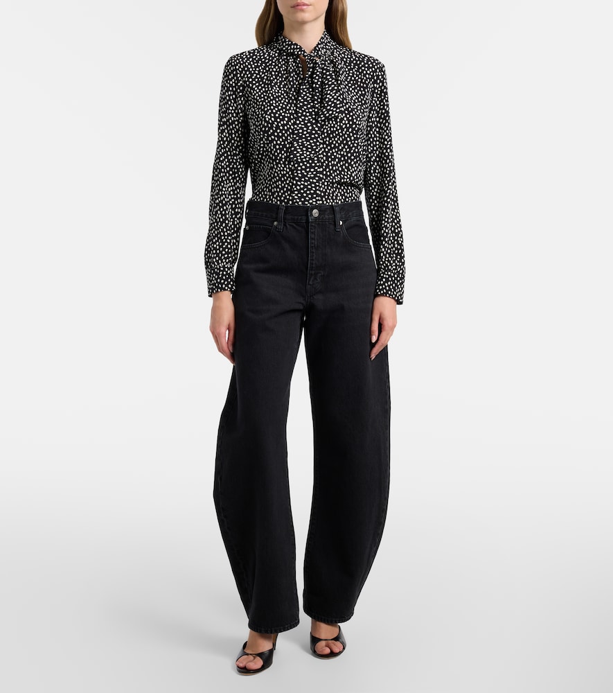 The Bubble Barrel-Leg Jeans