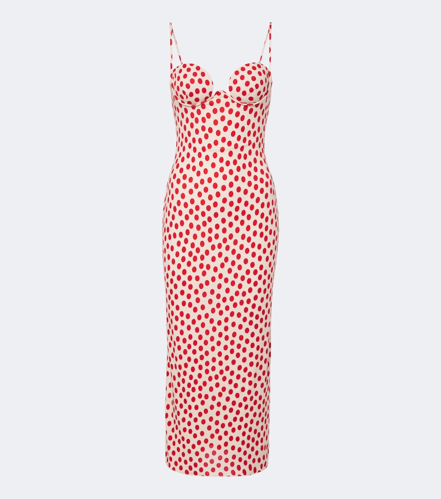Alaïa Maxikleid aus Jersey