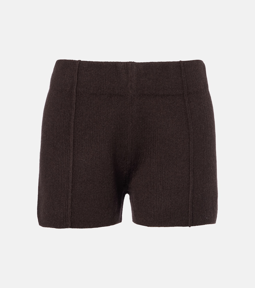 Jardin des Orangers Wool and cashmere shorts
